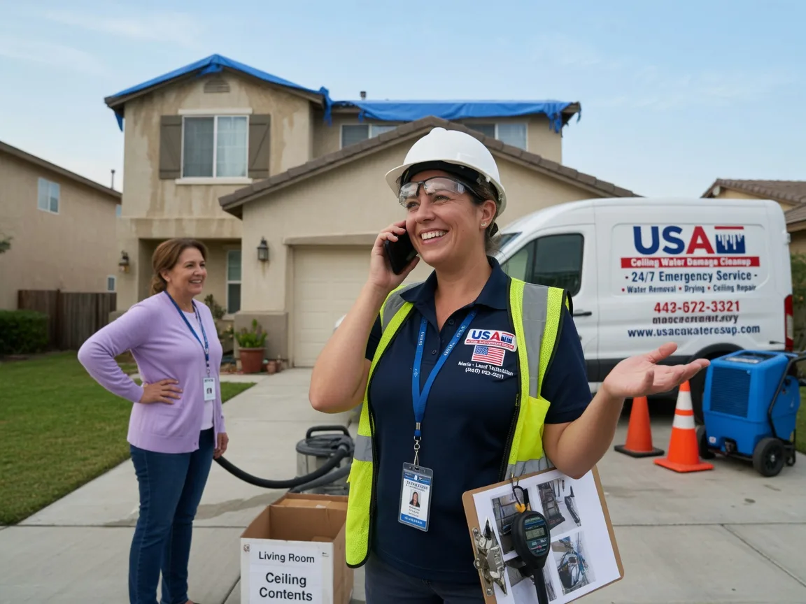 Ceiling Water Damage Restoration Whipple, OH FAQs